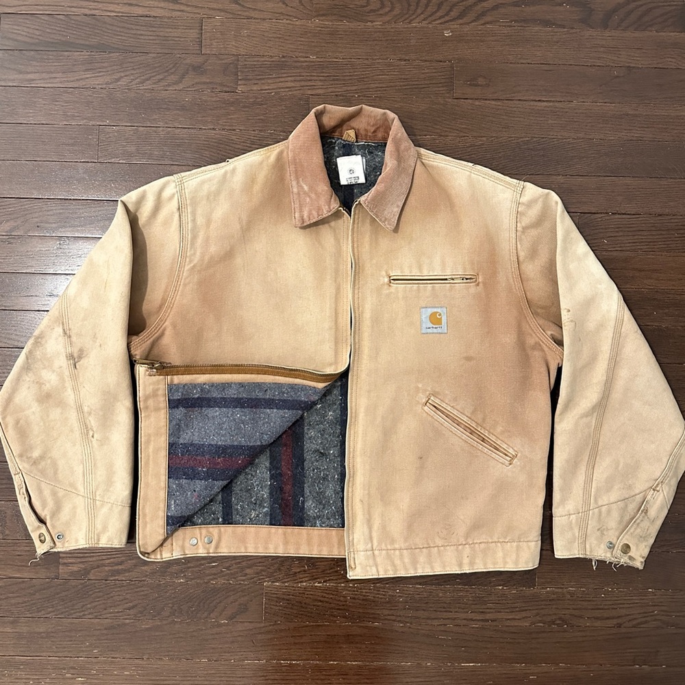 Vintage Carhartt Detroit Blanket Lined Union Made